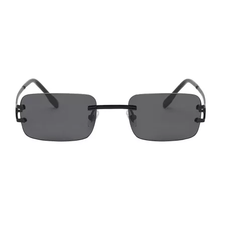 Sunglasses Unisex PBLIQ Rimless CLRS Black