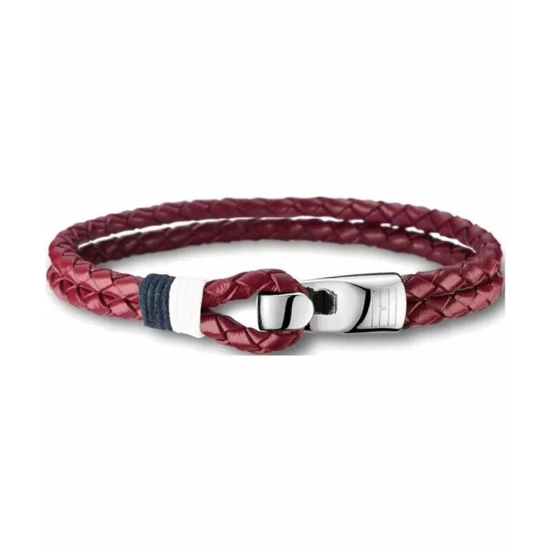 Armband Heren Tommy Hilfiger 2700672 Leer 24 cm