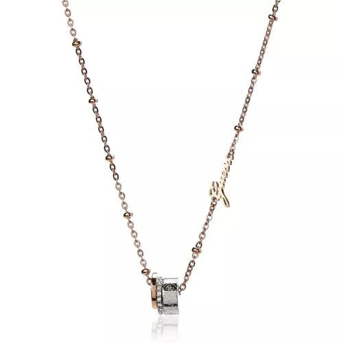 Ladies' Necklace Guess JUBN01154JWRHRGT-U 46 cm