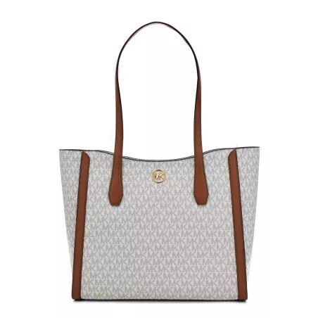 Schoudertas Michael Kors Leida Beige 34 x 29 x 12 cm