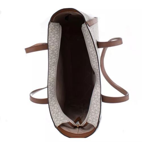 Umhängetasche Michael Kors Leida Beige 34 x 29 x 12 cm