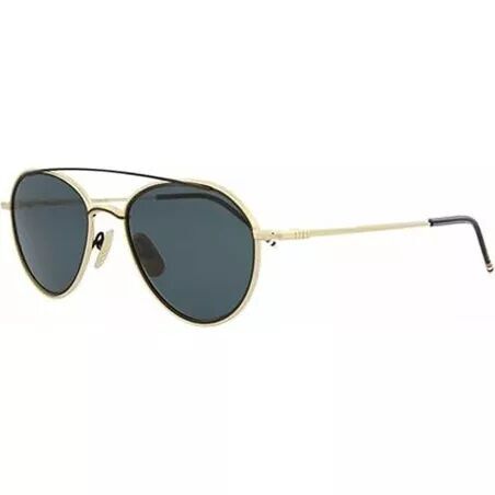Lunettes de soleil Unisexe Thom Browne TB-109-A-T-GLD-BLK-53 Ø 53 mm