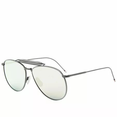 Unisex-Sonnenbrille Thom Browne TB-015-LTD-BLK-GRY-62 Ø 62 mm