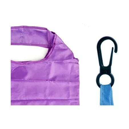 Sac Pliable Kinvara Bleu Violet Rose Turquoise Rose foncé 42 x 40 cm 7 x 12,5 x 2 cm 7,5 x 16 x 2 cm (24 Unités)