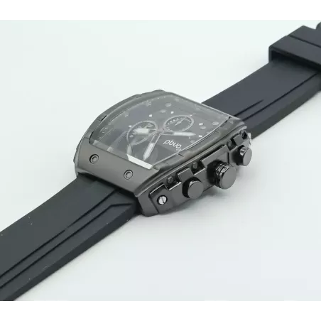 PBLIQ Luxe Herenhorloge Blauw Roségoud – Quartz Chronograaf Horloge