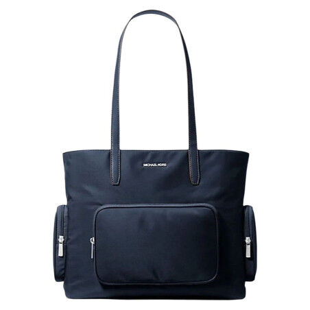 Borsa a Spalla Michael Kors KHAI Azzurro 42 x 30 x 12 cm