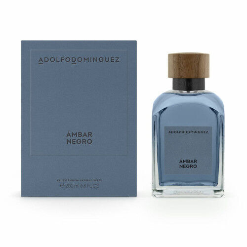 Herrenparfüm Adolfo Dominguez AMBAR NEGRO EDP 200 ml