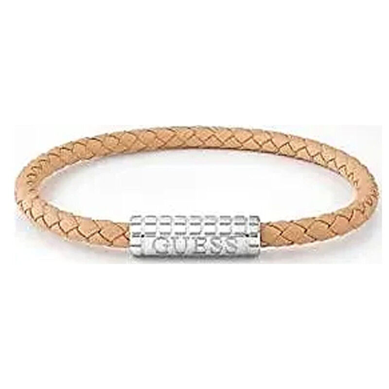 Armband Heren Guess JUMB02142JWSTSAS Leer 25 cm