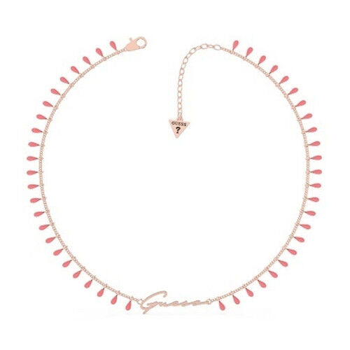 Collar Mujer Guess UBN70088 43 cm Rosa