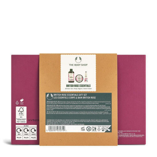 Women's Cosmetics Set The Body Shop BRITISH ROSE