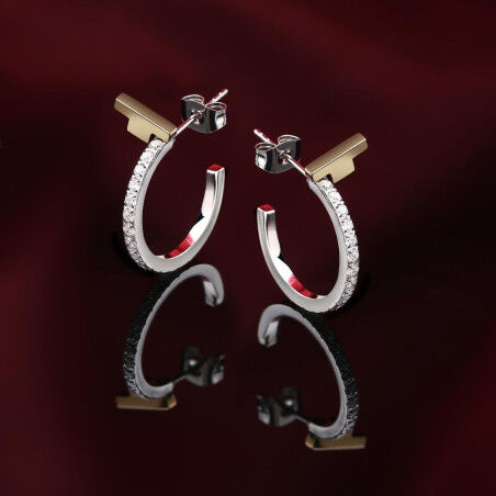 Pendientes Mujer Trussardi TJAXC32 2 cm