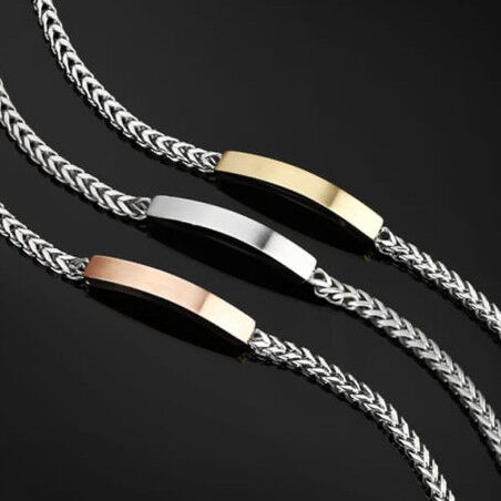 Pulsera Hombre Sector SZS82 Acero 22 cm Plateado