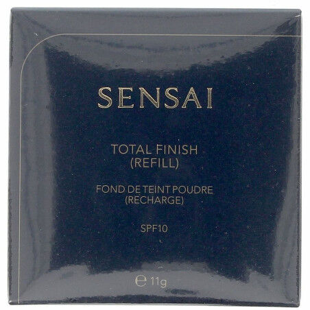 Base de Maquillage en Poudre Sensai Total Finish TF204-almond beige Nº TF204 Almond B. Spf 10 11 g Recharge
