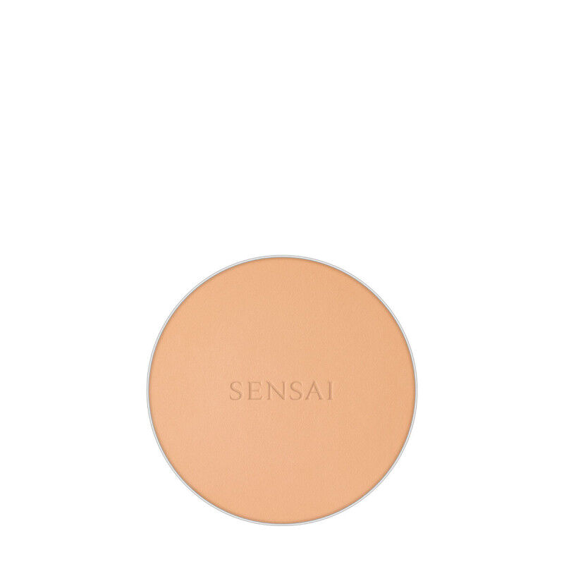Base de Maquillaje en Polvo Sensai Total Finish Nº TF103 Warm beige Spf 10 11 g Recarga