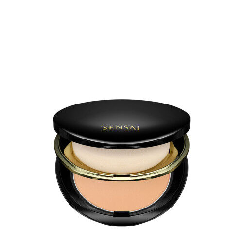 Base de Maquillaje en Polvo Sensai Total Finish Nº TF103 Warm beige Spf 10 11 g Recarga
