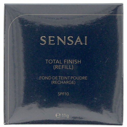 Base per il Trucco in Polvere Sensai Total Finish Nº TF103 Warm beige Spf 10 11 g Ricarica