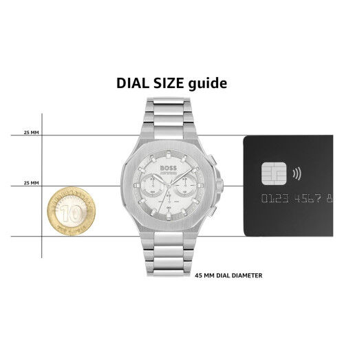 Orologio Uomo Hugo Boss 1514087 (Ø 45 mm)