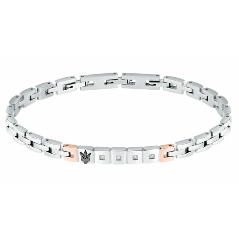 Bracciale Uomo Maserati JM423ATY19 Acciaio inossidabile 21,5 cm
