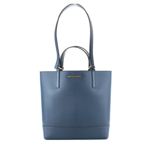 Borsa Donna Michael Kors Kelli Azzurro 30 x 27 x 9 cm