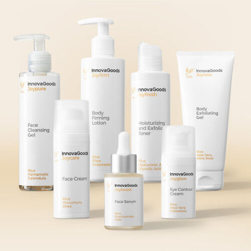 Kit Routine Viso e Corpo Rice InnovaGoods