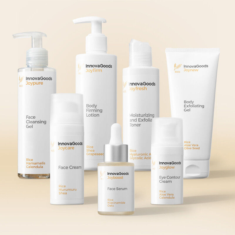 Pack Routine Visage et Corps Rice InnovaGoods