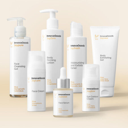 Kit Routine Viso e Corpo Rice InnovaGoods
