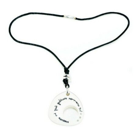 Ketting Dames Demaria DM6TC035-BLANCO 45 cm