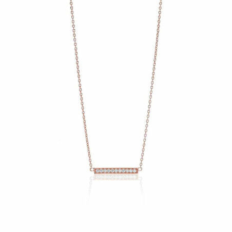 Collana Donna Sif Jakobs SJ-C1011-CZ-RG 38 cm