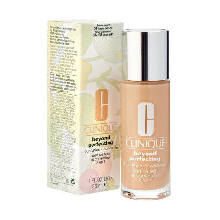 Base de maquillage liquide Clinique Beyond Perfecting Nº 1-Linen 30 ml 2 en 1
