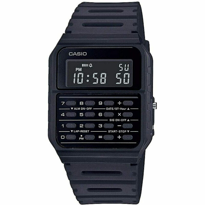 Men's Watch Casio CA-53WF-1BEF Black (Ø 34 mm)