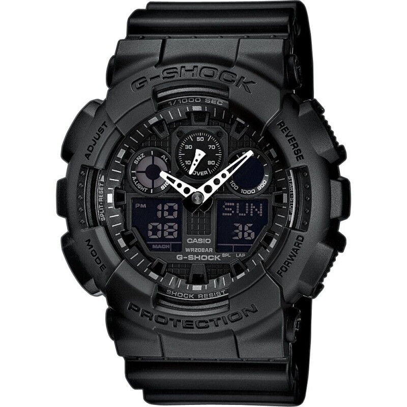Men's Watch Casio G-Shock GA-100-1A1ER Black