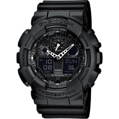 Orologio Uomo Casio G-Shock GA-100-1A1ER Nero