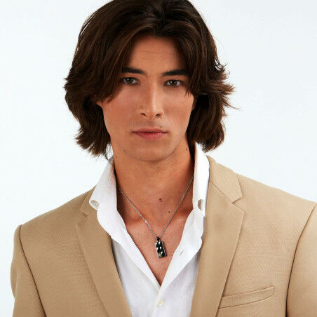 Herrenhalsband Maserati JM423ATZ27 50 cm