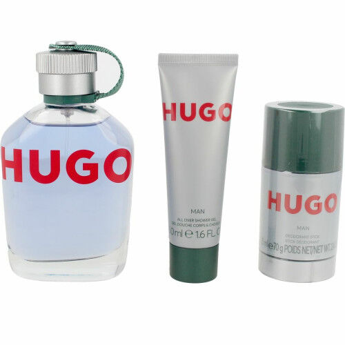 Set de Perfume Hombre Hugo Boss HUGO 3 Piezas