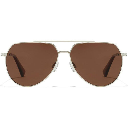 Occhiali da sole Unisex Hawkers Shadow Polarizzate ø 60 mm Dorato Argentato Oro rosa