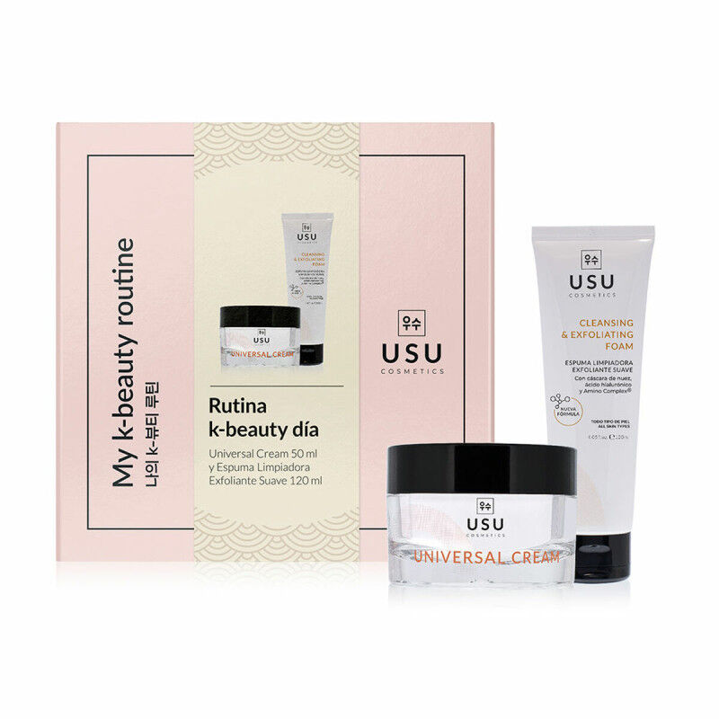 Unisex Cosmetica Set USU Cosmetics My K-Beauty Day Rutine 2 Onderdelen