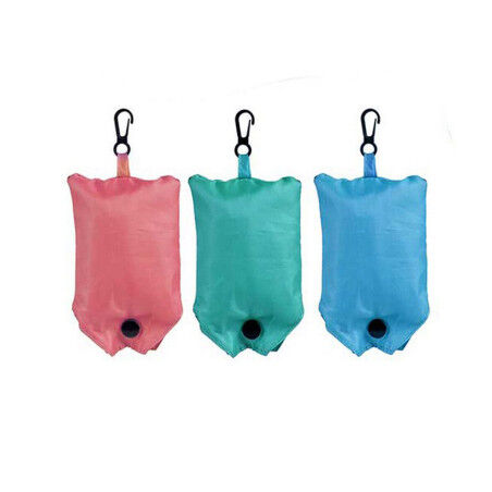 Bolsa Plegable Kinvara Azul Morado Rosa Turquesa Rosa oscuro 42 x 40 cm 7 x 12,5 x 2 cm 7,5 x 16 x 2 cm (24 Unidades)