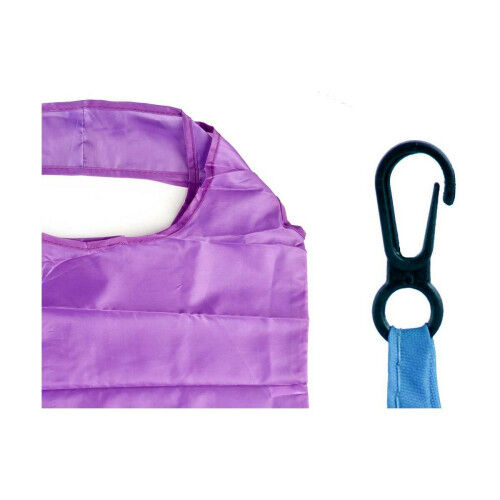 Folding Bag Kinvara Blue Purple Pink Turquoise Dark pink 42 x 40 cm 7 x 12,5 x 2 cm 7,5 x 16 x 2 cm (24 Units)