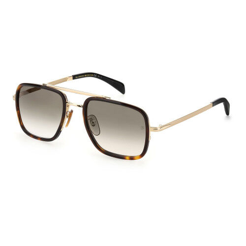 Herrensonnenbrille David Beckham Gold ø 54 mm