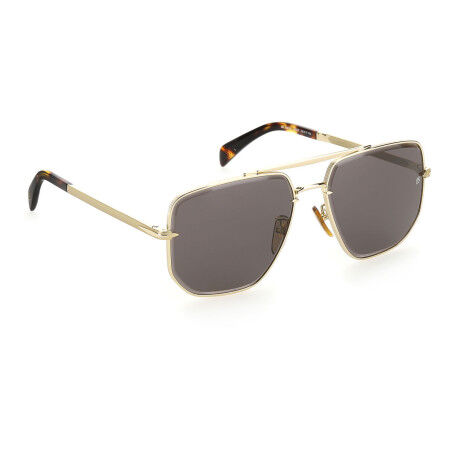 Herrensonnenbrille David Beckham Gold ø 60 mm