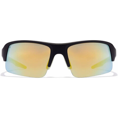 Unisex Sunglasses Hawkers Bat Ø 45 mm Yellow Black