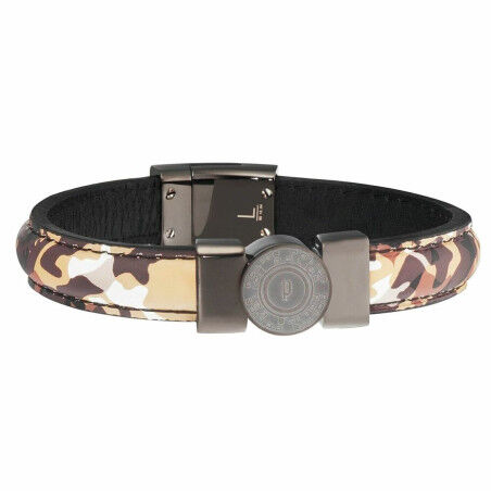 Armband Heren Police PJ25556BLU.02-S Leer 17 cm