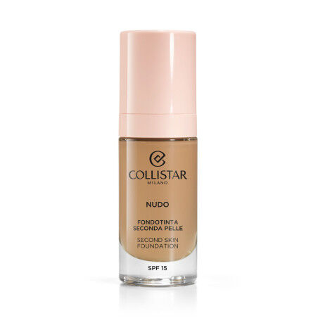 Vloeibare Foundation Make-up Collistar NUDO Nº 3G Naturale dorato Spf 15 30 ml