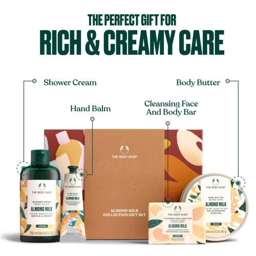Cofanetto Cosmetica Donna The Body Shop ALMOND MILK