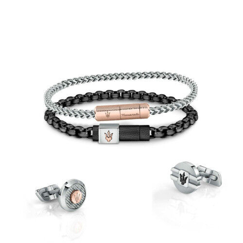 Men's Bracelet Maserati Stainless steel 22 cm