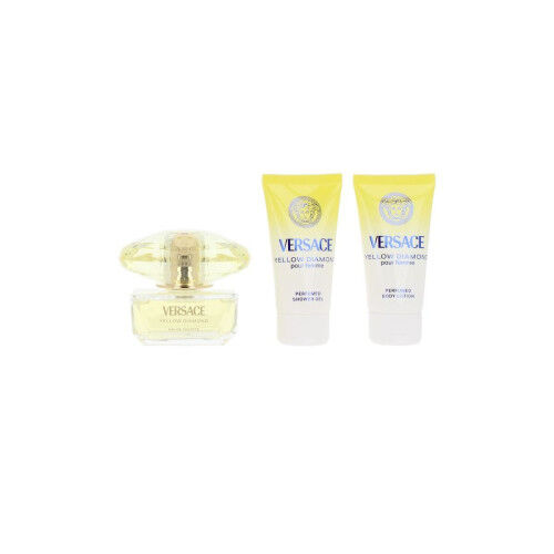 Set de Parfum Femme Versace YELLOW DIAMOND 3 Pièces