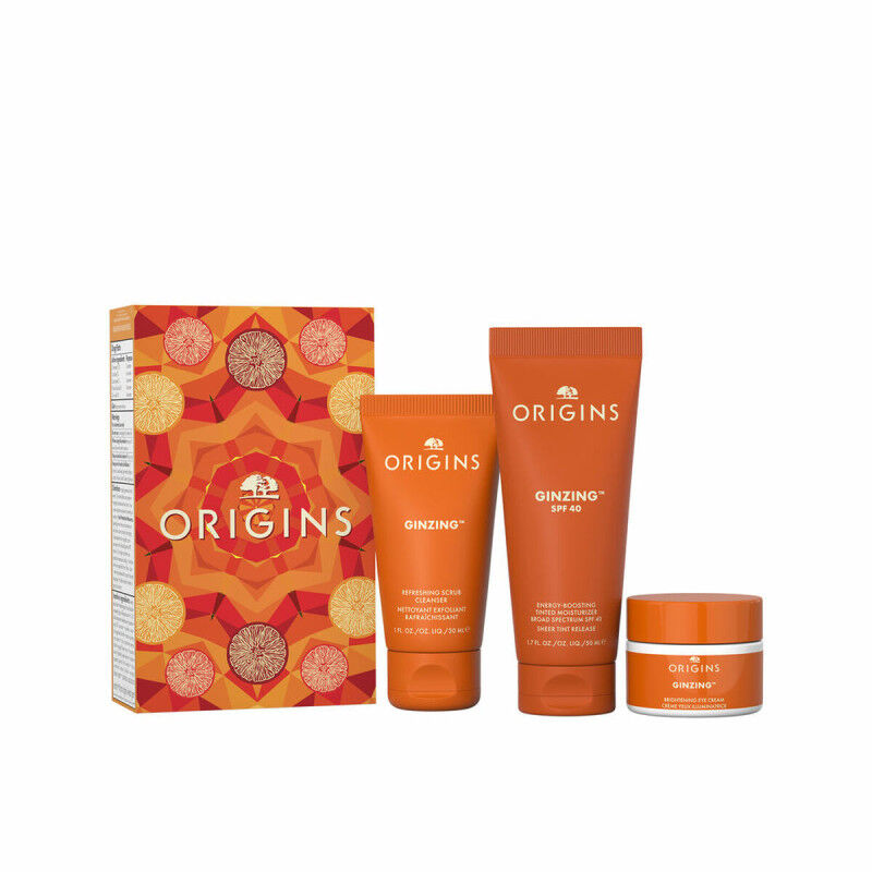 Unisex Cosmetic Set Origins GINZING 3 Pieces