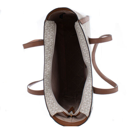 Sac à dos Michael Kors Leida Beige 34 x 29 x 12 cm