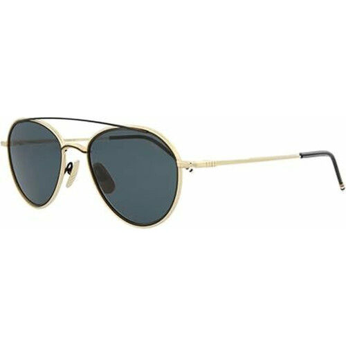Gafas de Sol Unisex Thom Browne TB-109-A-T-GLD-BLK-53 Ø 53 mm