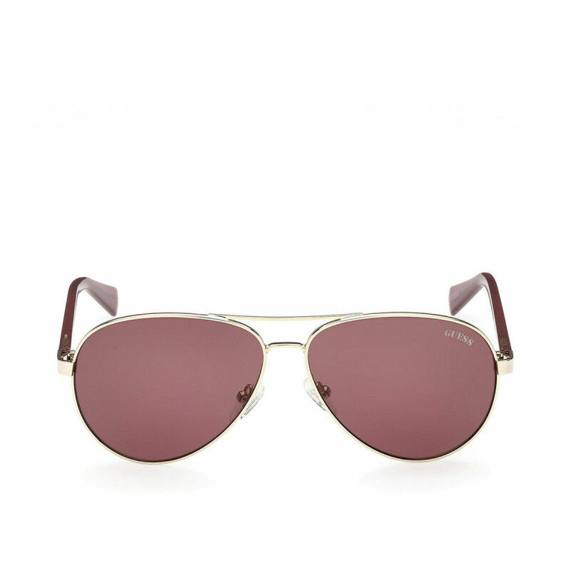 Lunettes de soleil Unisexe Guess GU8279 32S Doré ø 58 mm